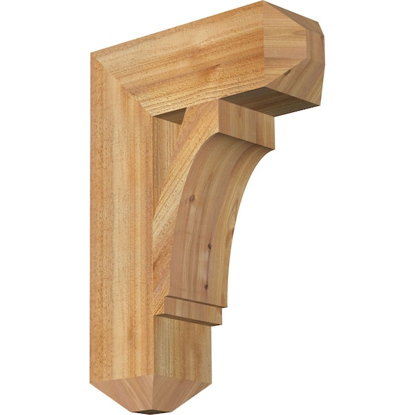Ekena Millwork Imperial Craftsman Rough Sawn Bracket, Western Red Cedar, 6"W x 18"D x 26"H BKT06X18X26IMP04RWR - main